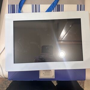 Skylight 10" White Touchscreen Digital calendar and picture frame